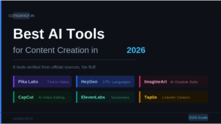 Best AI Tools for Content Creation in 2026