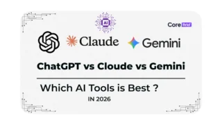 ChatGPT vs Claude vs Gemini comparison 2026 thumbnail showing AI tools comparison
