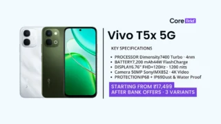 Vivo T5x 5G Key Specification