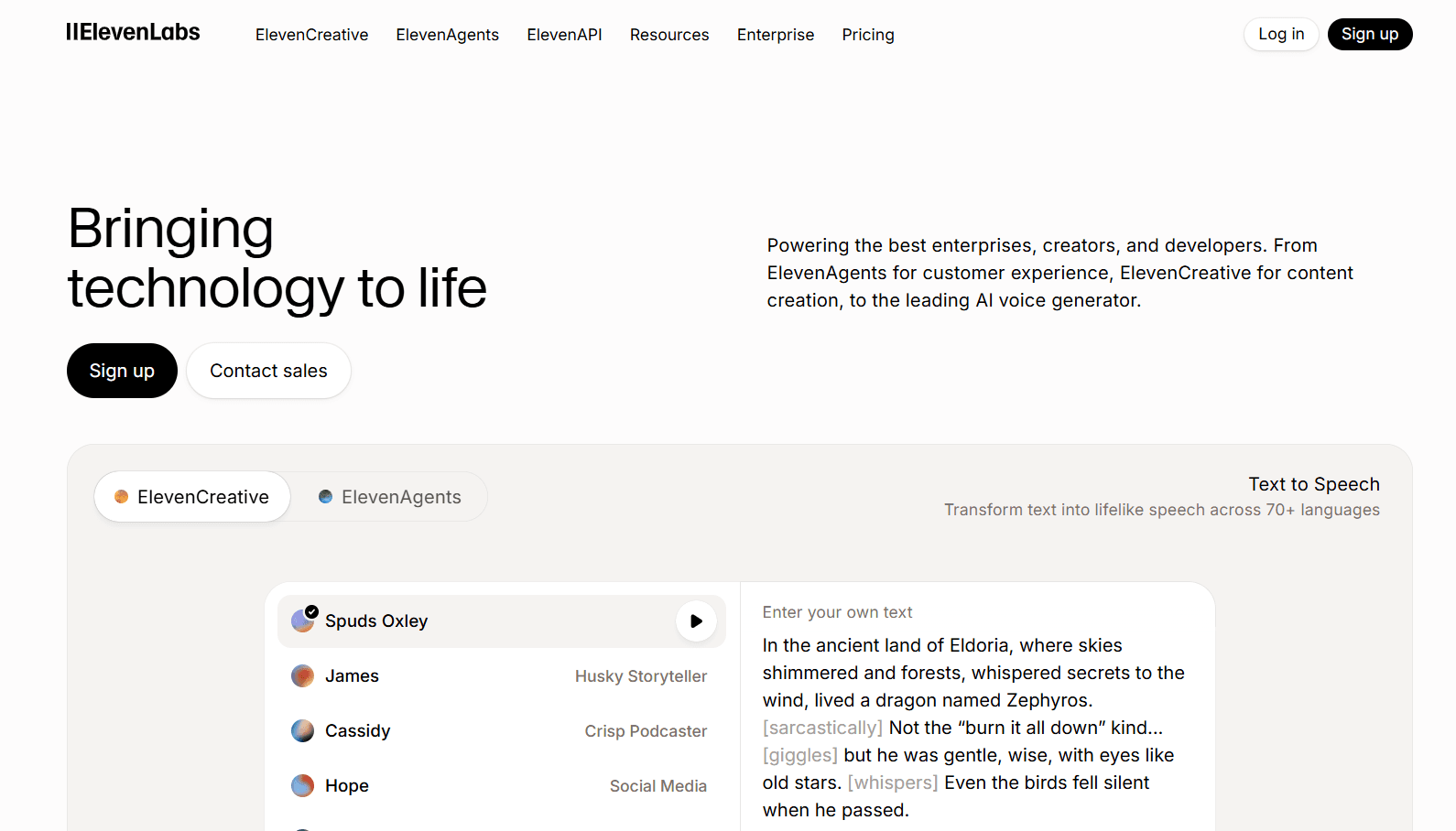 ElevenLabs: best AI voiceover tool for podcasts and video content