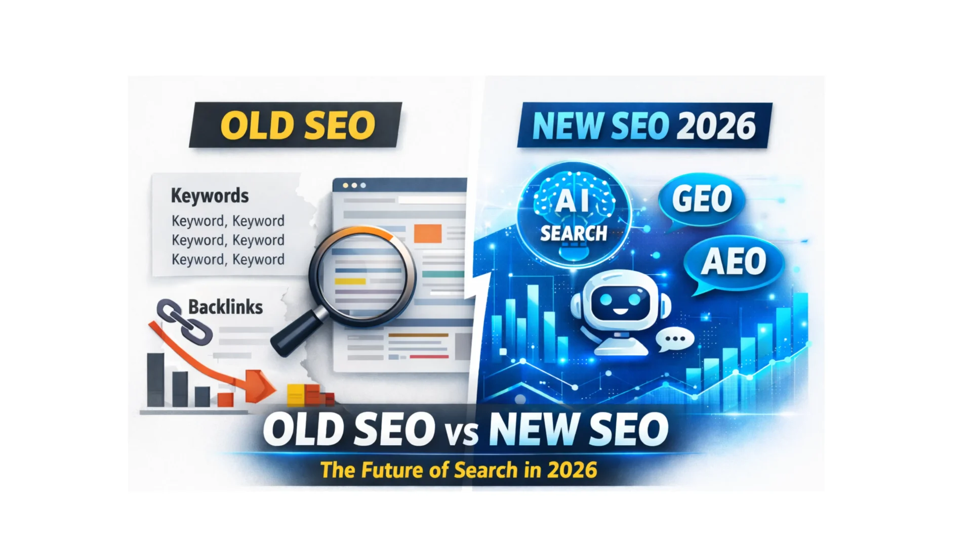 Old vs New SEO: The Future of Search in 2026 old vs new seo comparison in 2026
