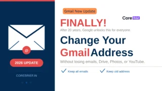 change Gmail address